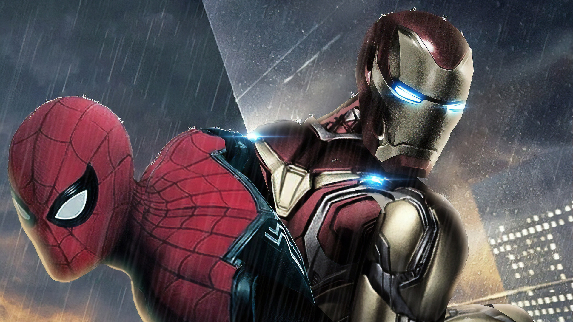 Iron-Man and Spider-Man